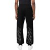 Pantalón de chándal Wave Diagonal Slim «Negro»