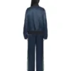Pantalones anchos de satén