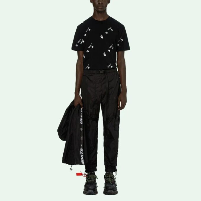 Pantalones cargo Arrow Printing SS21 negros