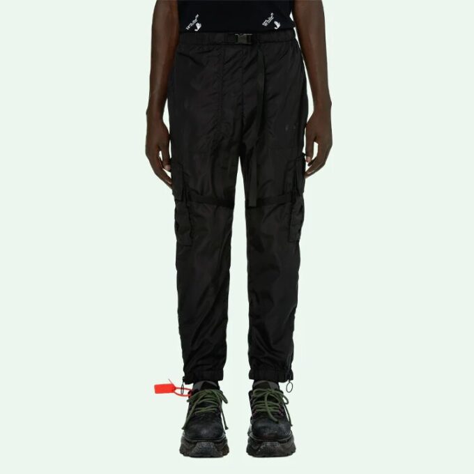 Pantalones cargo Arrow Printing SS21 negros