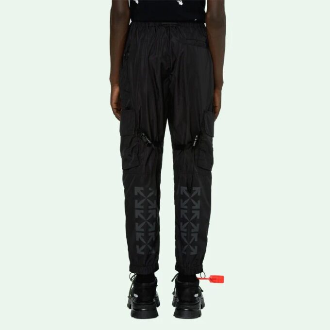 Pantalones cargo Arrow Printing SS21 negros