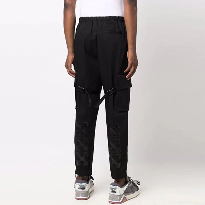 Pantalones cargo de algodón Arrow «Negro»