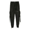 Pantalones cargo de algodón liso de la temporada primavera-verano 2019