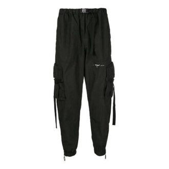 Pantalones cargo de algodón liso de la temporada primavera-verano 2019