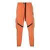 Pantalones cargo de estilo urbano de nailon con logo liso