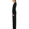 Pantalones cargo de gabardina para mujer