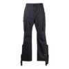 Pantalones cargo informales con estampado SS21, versión negra