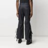 Pantalones cargo informales con estampado SS21, versión negra