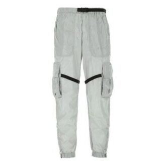 Pantalones cargo informales con múltiples bolsillos para la temporada primavera-verano 2021, color gris