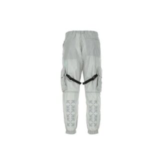 Pantalones cargo informales con múltiples bolsillos para la temporada primavera-verano 2021, color gris