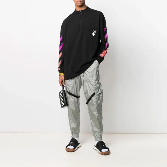 Pantalones cargo informales con múltiples bolsillos para la temporada primavera-verano 2021, color gris