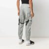 Pantalones cargo informales con múltiples bolsillos para la temporada primavera-verano 2021, color gris