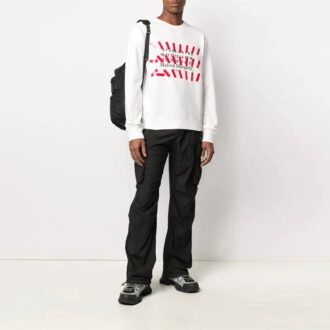 Pantalones cargo negros con logotipo Off-White para hombre, temporada primavera-verano 2021