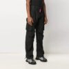 Pantalones cargo negros con logotipo Off-White para hombre, temporada primavera-verano 2021