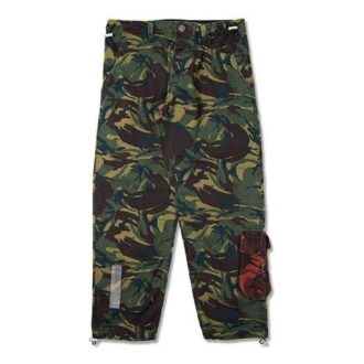 Pantalones cargo negros de camuflaje para hombre Off-White