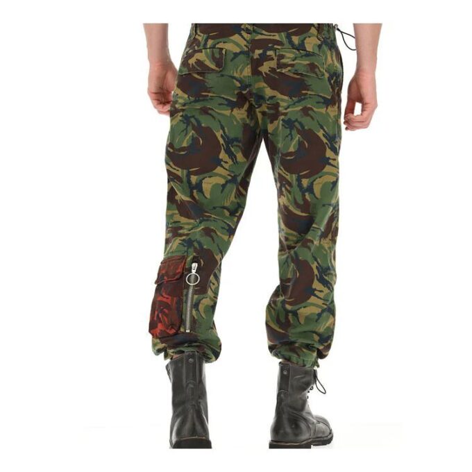 Pantalones cargo negros de camuflaje para hombre Off-White