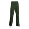 Pantalones cargo rectos laterales SS21, versión verde