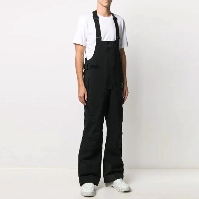 Pantalones cargo rectos Micro Mark, corte holgado, negros