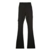Pantalones casuales con logotipo, versión ajustada, negros