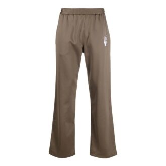Pantalones casuales holgados rectos de la colección primavera-verano 2022 «Marrón»
