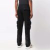 Pantalones casuales Off-White para hombre FW21 Arrow Cargo, corte holgado, negros