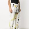 Pantalones casuales rectos con estampado para hombre de Off-White, temporada primavera-verano 2022, corte holgado