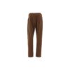 Pantalones casuales rectos de color liso SS22, versión estándar, marrón