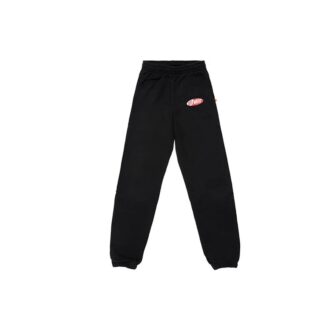 Pantalones con estampado de logotipo a rayas SS19
