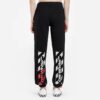 Pantalones con estampado de logotipo a rayas SS19
