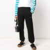Pantalones con estampado de logotipo FW20 para hombre, negros