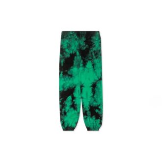 Pantalones con estampado tie-dye para hombre, temporada primavera-verano 2020, color verde