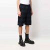 Pantalones Cortos a cuadros con estampado de flechas SS22, azul