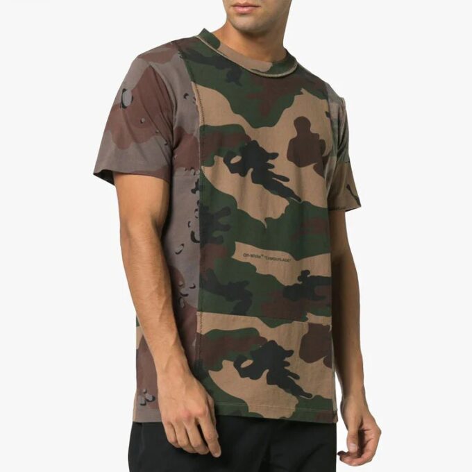 Pantalones Cortos Camouflage Reconstructed Camo