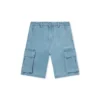 Pantalones Cortos Cargo con bocetos diagonales