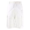 Pantalones Cortos cargo con estampado del logotipo SS21, blancos