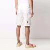 Pantalones Cortos cargo con estampado del logotipo SS21, blancos
