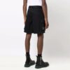Pantalones Cortos cargo de color liso SS21, negros