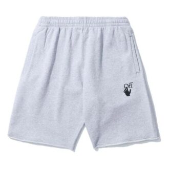 Pantalones Cortos con cintura elástica estampados SS21 Gris