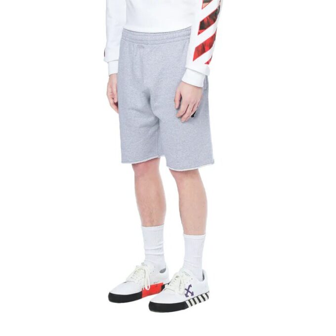 Pantalones Cortos con cintura elástica estampados SS21 Gris