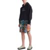Pantalones Cortos con estampado completo de grafitis de la colección primavera-verano 2022, versión estándar, multicolor
