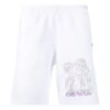 Pantalones Cortos con estampado de retratos, blancos