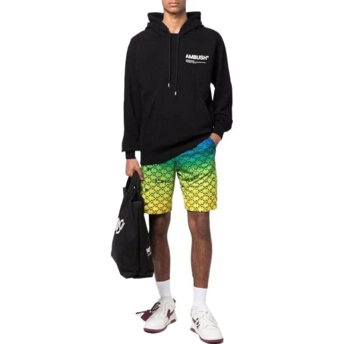 Pantalones Cortos con estampado degradado SS22 Multicolor