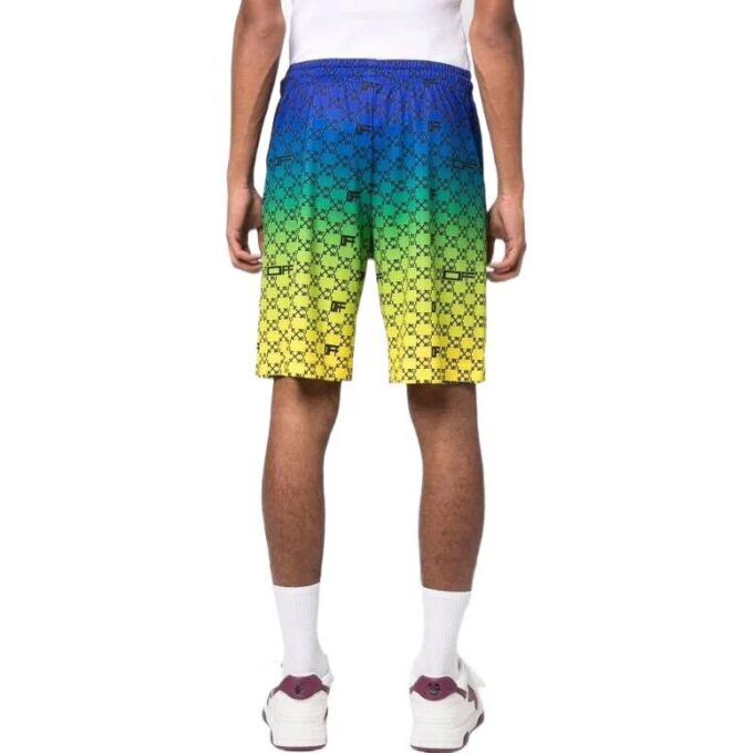 Pantalones Cortos con estampado degradado SS22 Multicolor