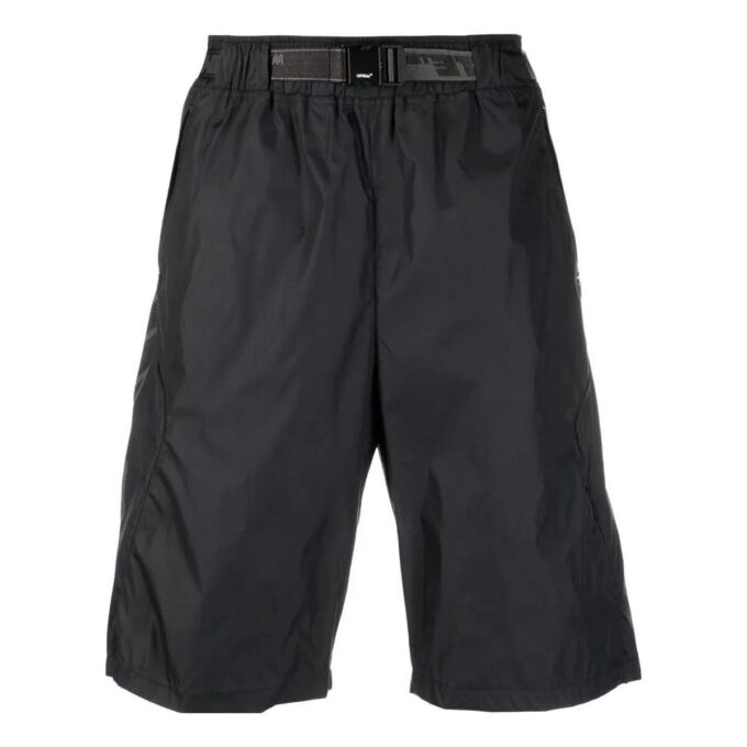 Pantalones Cortos con hebilla deslizante «Negro»