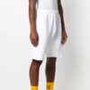 Pantalones Cortos con logotipo Mirko para hombre, blancos