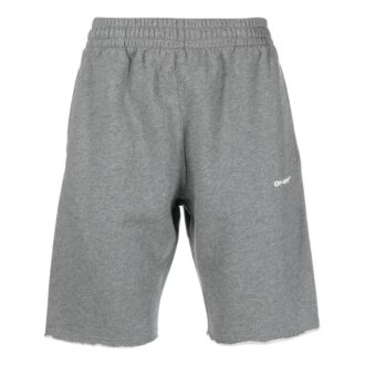 Pantalones Cortos de chándal con estampado de logotipo «Gris»