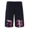 Pantalones cortos de chándal negros con estampado Diag de Virgil Abloh para hombre