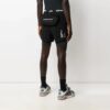 Pantalones Cortos de ciclismo de talle alto con letras sueltas para hombre Off-White SS21, negros
