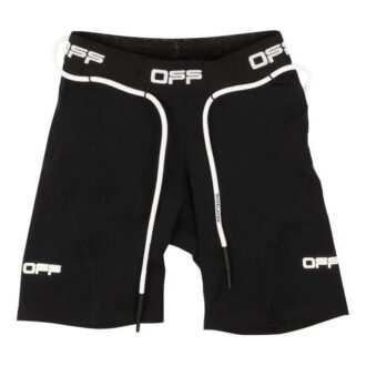 Pantalones Cortos de ciclismo Off-White con logotipo «Negro»