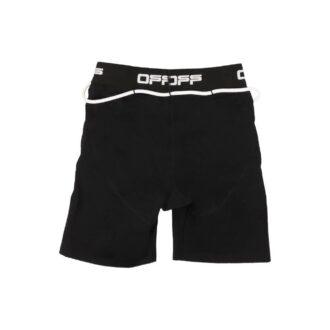 Pantalones Cortos de ciclismo Off-White con logotipo «Negro»